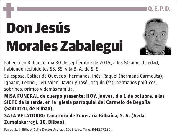 Jesús Morales Zabalegui