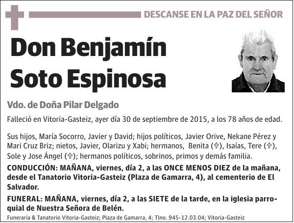 Benjamín Soto Espinosa