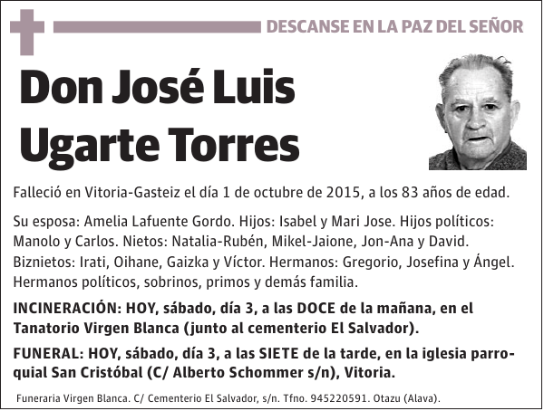 José Luis Ugarte Torres