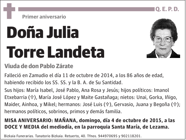 Julia Torre Landeta