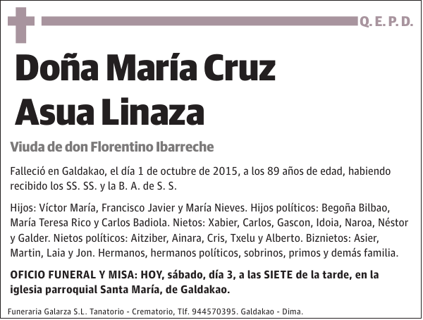 María Cruz Asua Linaza