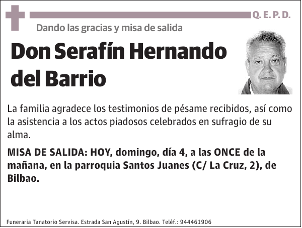 Serafín Hernando del Barrio