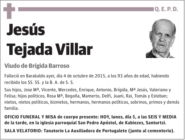 Jesús Tejada Villar