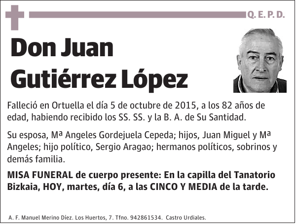 Juan Gutiérrez López