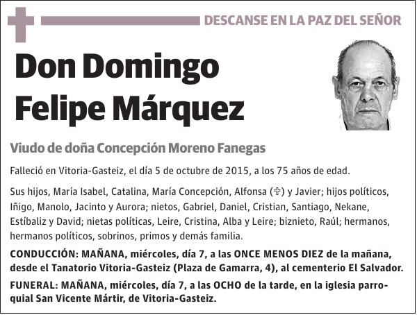 Domingo Felipe Márquez