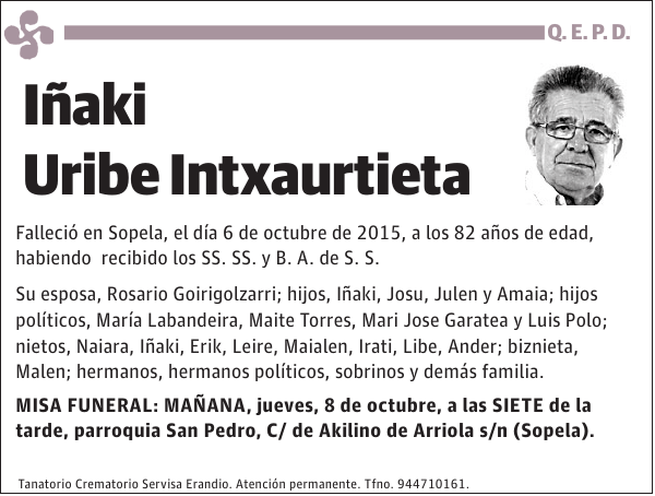 Iñaki Uribe Intxaurtieta