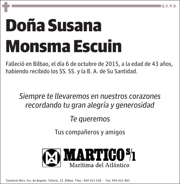 Susana Monsma Escuin