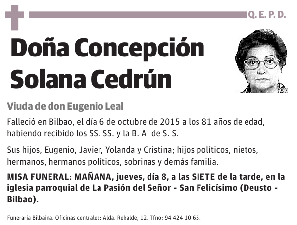 Concepción Solana Cedrún