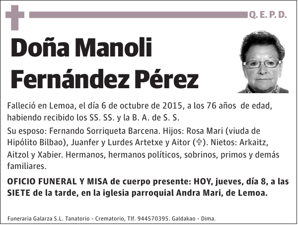 Manoli Fernández Pérez