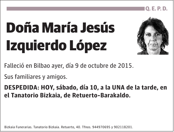 María Jesús Izquierdo López