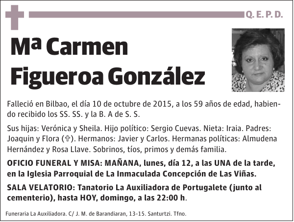 Mª Carmen Figueroa González