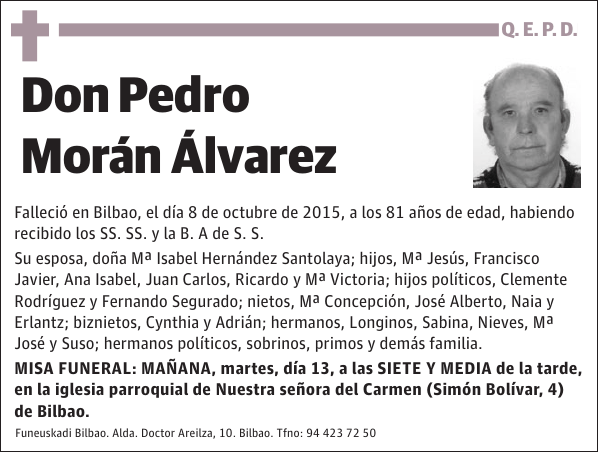 Pedro Morán Álvarez