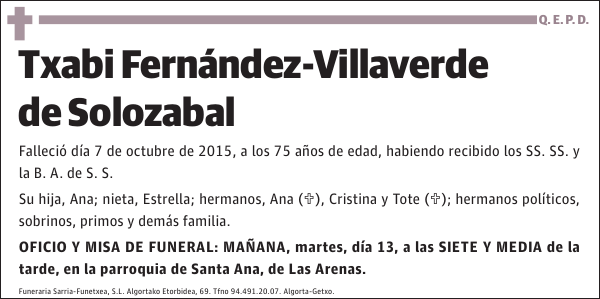 Txabi Fernández-Villaverde de Solozabal