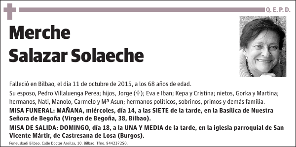 Merche Salazar Solaeche