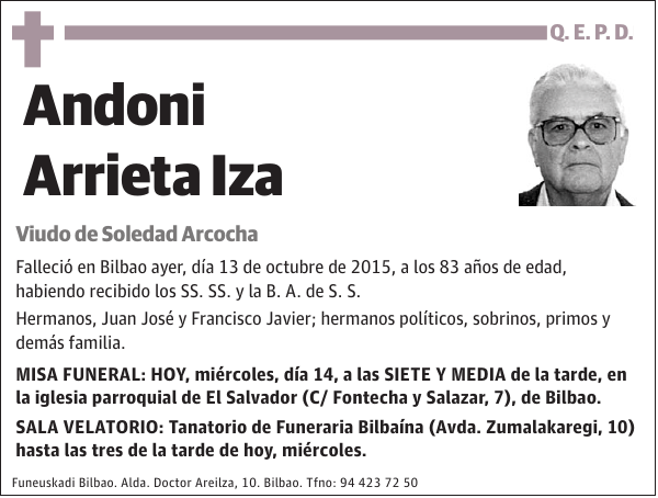 Andoni Arrieta Iza