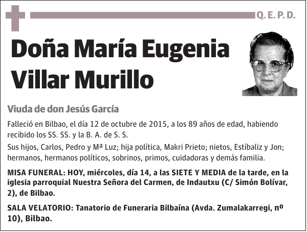 María Eugenia Villar Murillo