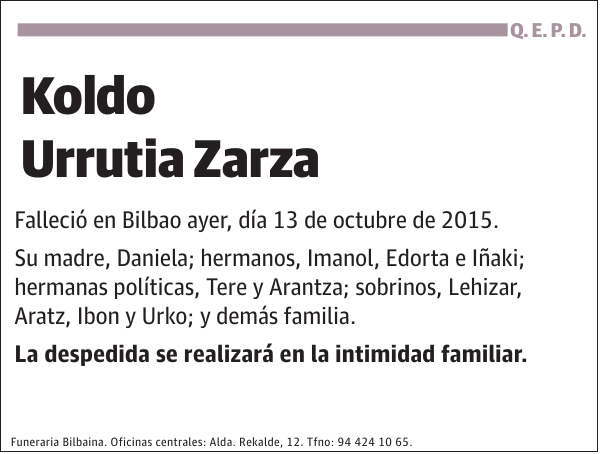 Koldo Urrutia Zarza