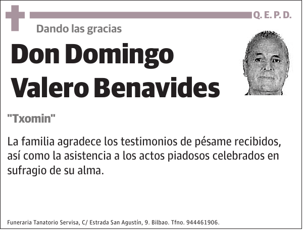 Domingo Valero Benavides