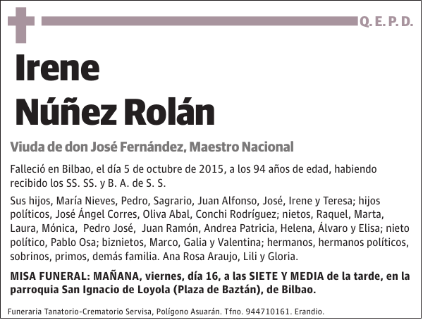 Irene Núñez Rolán