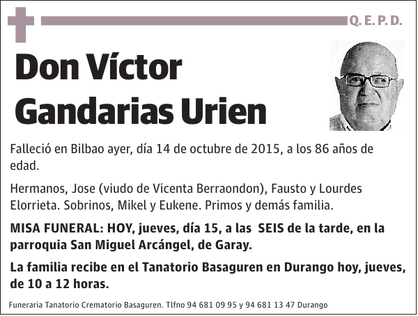 Víctor Gandarias Urien