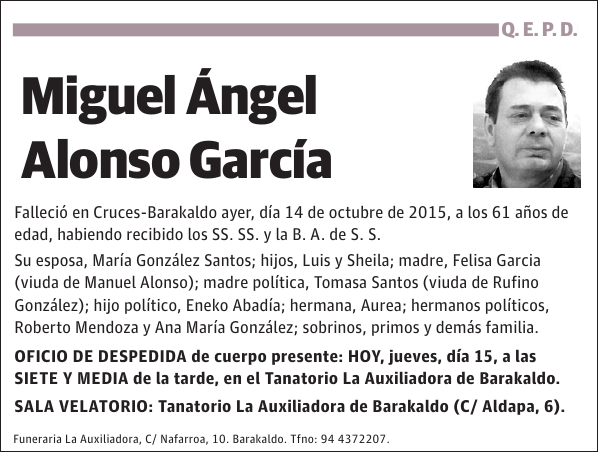 Miguel Ángel Alonso García