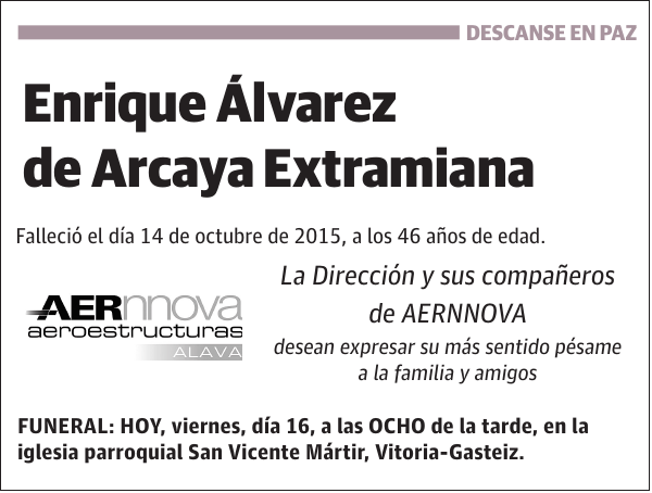 Enrique Álvarez de Arcaya Extramiana