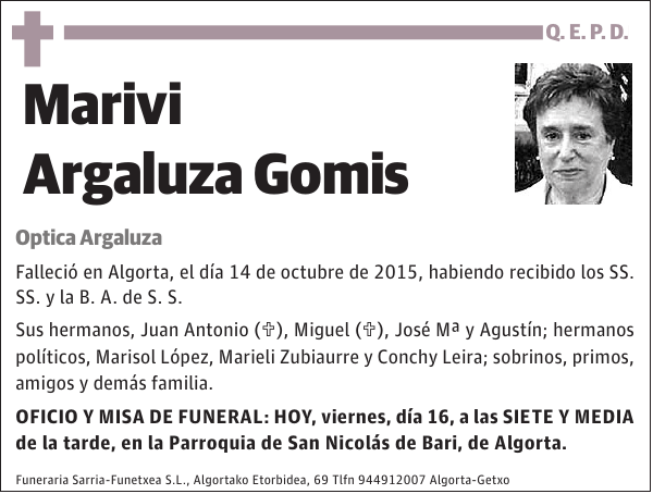 Marivi Argaluza Gomis