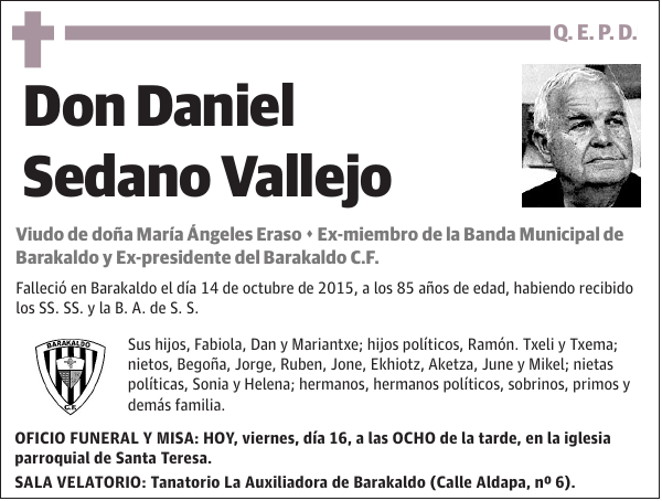 Daniel Sedano Vallejo