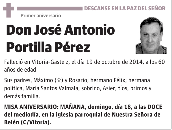 José Antonio Portilla Pérez