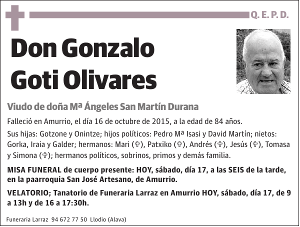 Gonzalo Goti Olivares