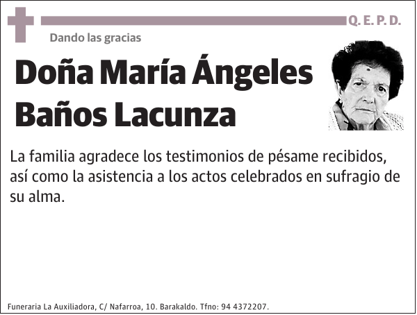 María Ángeles Baños Lacunza