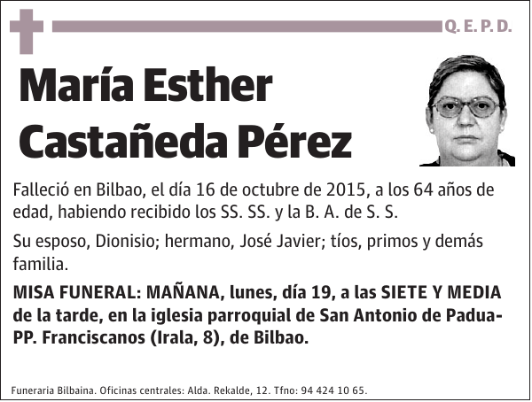 María Esther Castañeda Pérez