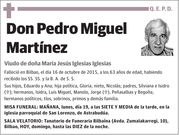 Pedro Miguel Martínez