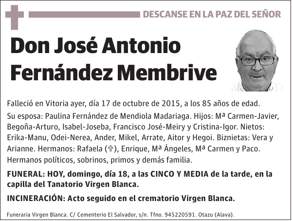 José Antonio Fernández Membrive