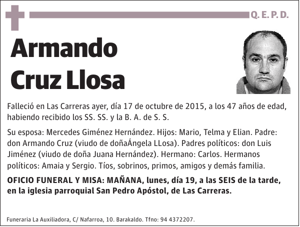 Armando Cruz Llosa