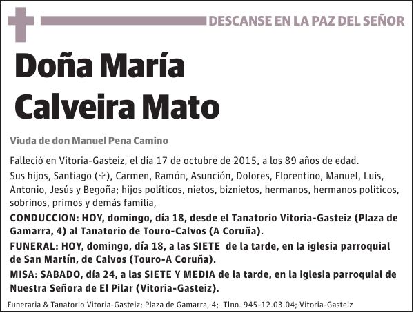 María Calveira Mato