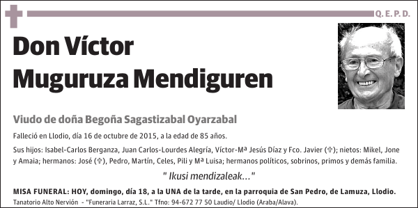 Víctor Muguruza Mendiguren