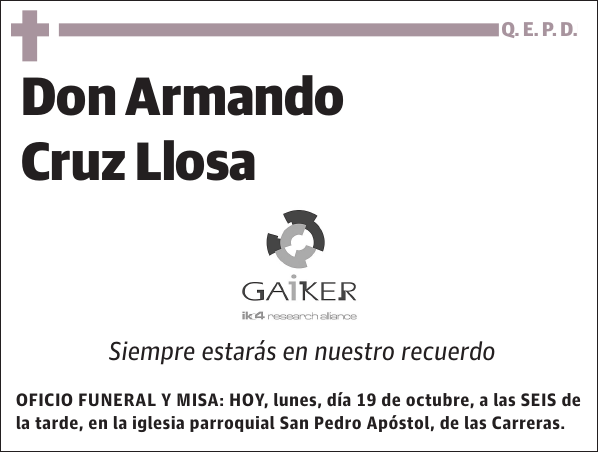 Armando Cruz Llosa