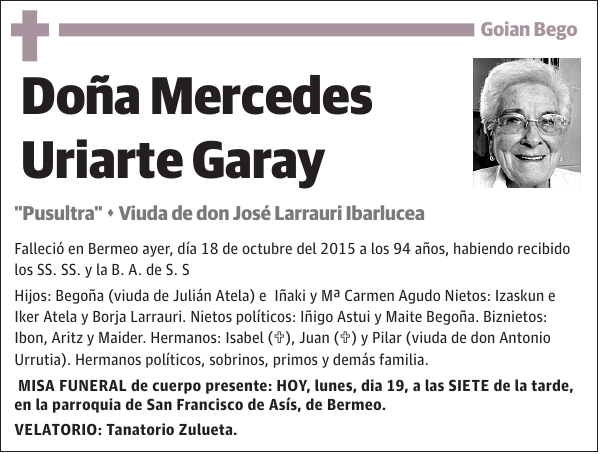 Mercedes Uriarte Garay