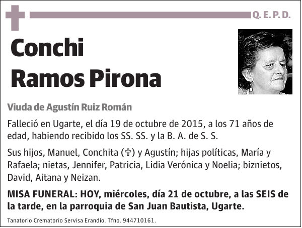 Conchi Ramos Pirona