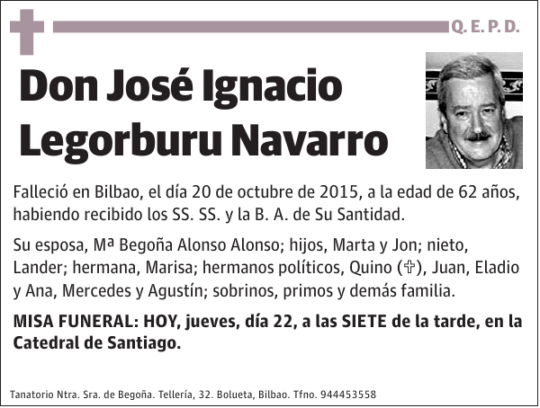 José Ignacio Legorburu Navarro