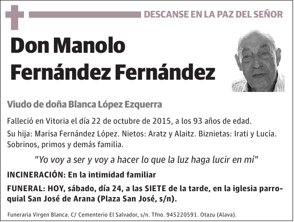 Manolo Fernández Fernández