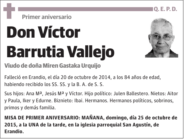 Víctor Barrutia Vallejo