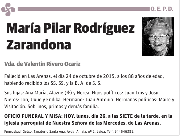 María Pilar Rodríguez Zarandona