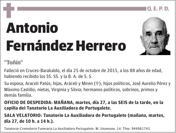 Antonio Fernández Herrero