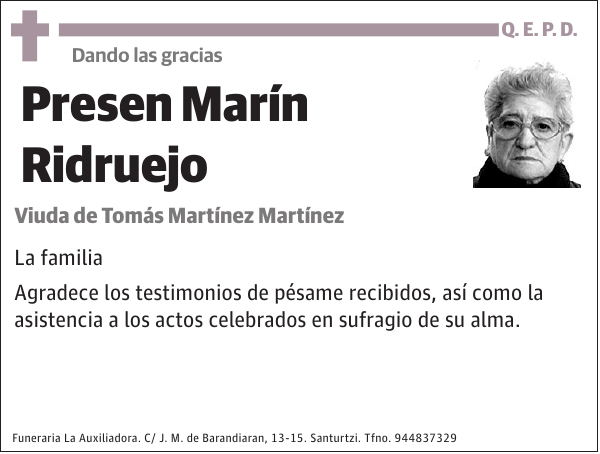 Presen Marín Ridruejo