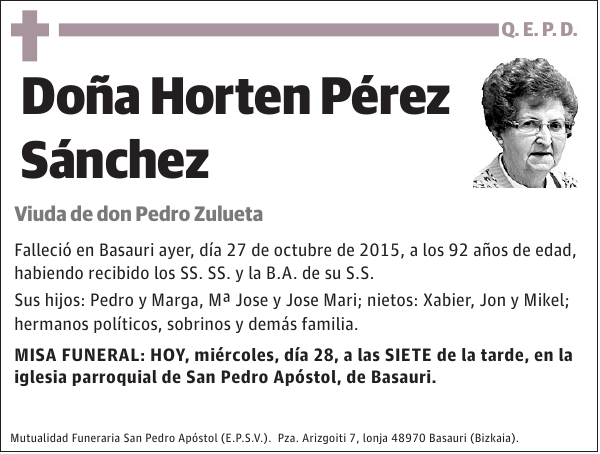 Horten Pérez Sánchez