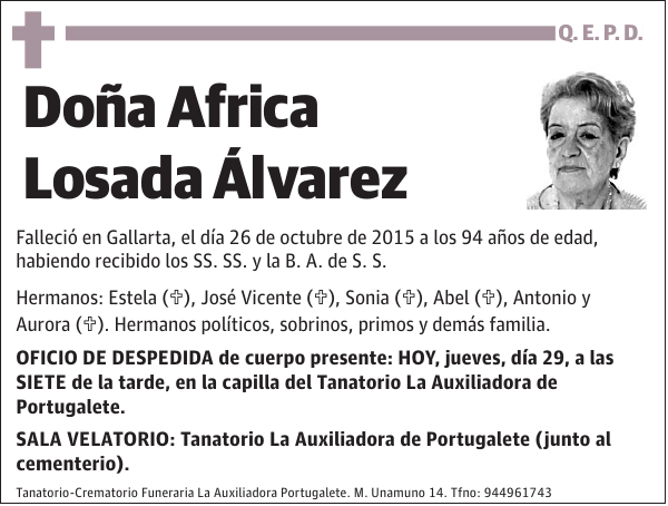 Africa Losada Álvarez