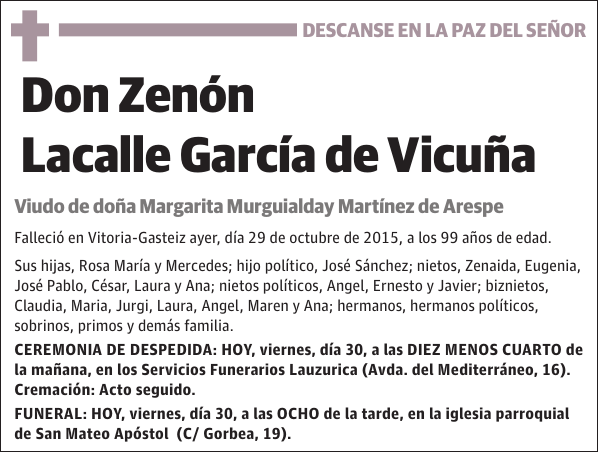 Zenón Lacalle García de Vicuña