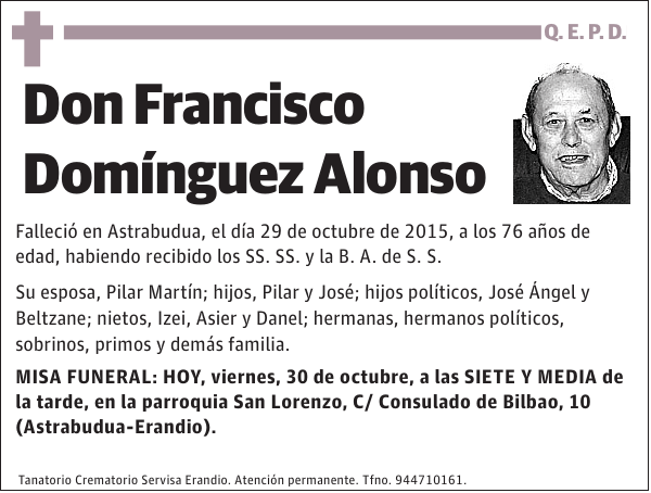 Francisco Domínguez Alonso